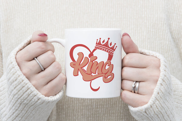 Valentinstag Geschenk für Paare - Personalisierte Keramiktasse - Einzigartiges Geschenk für Partner  - Kaffee Tasse