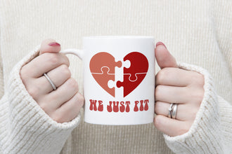 Valentinstag Geschenk für Paare - Personalisierte Keramiktasse - Einzigartiges Geschenk für Partner  - Kaffee Tasse