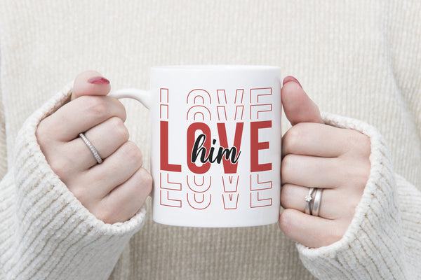 Valentinstag Geschenk für Paare - Personalisierte Keramiktasse - Einzigartiges Geschenk für Partner  - Kaffee Tasse