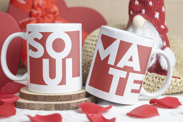 Valentinstag Geschenk für Paare - Personalisierte Keramiktasse - Einzigartiges Geschenk für Partner  - Kaffee Tasse