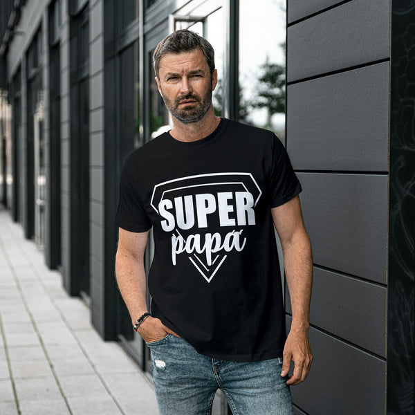 Super Papa T-Shirt: Perfektes Geschenk zum Vatertag und Geburtstag!