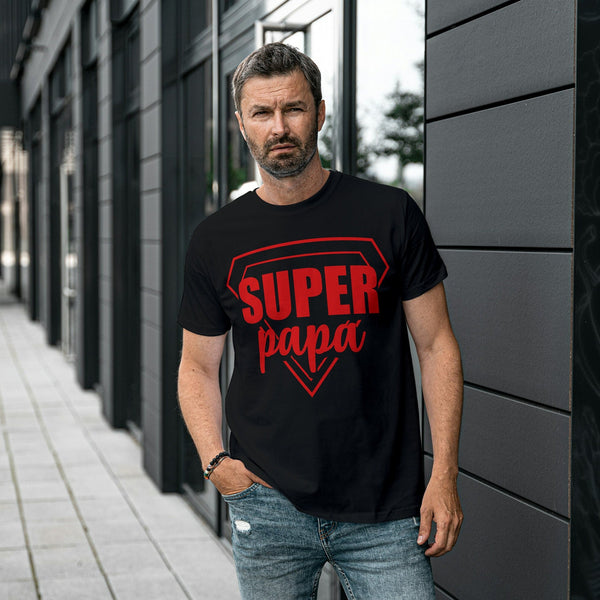 Super Papa T-Shirt: Perfektes Geschenk zum Vatertag und Geburtstag!