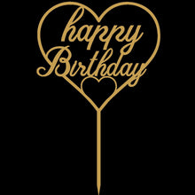 Kuchentopper Geburtstagsdeko Cake Topper Happy Birthday Schild Name  Kuchenstecker Geburtstag Kind