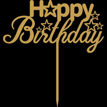 Kuchentopper Geburtstagsdeko Cake Topper Happy Birthday Schild Name  Kuchenstecker Geburtstag Kind