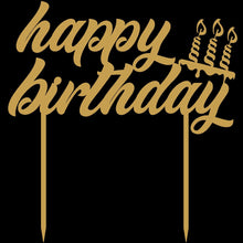 Kuchentopper Geburtstagsdeko Cake Topper Happy Birthday Schild Name  Kuchenstecker Geburtstag Kind