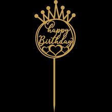 Kuchentopper Geburtstagsdeko Cake Topper Happy Birthday Schild Name  Kuchenstecker Geburtstag Kind