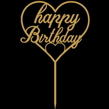 Kuchentopper Geburtstagsdeko Cake Topper Happy Birthday Schild Name  Kuchenstecker Geburtstag Kind