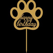 Kuchentopper Geburtstagsdeko Cake Topper Happy Birthday Schild Name  Kuchenstecker Geburtstag Kind