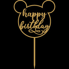 Kuchentopper Geburtstagsdeko Cake Topper Happy Birthday Schild Name  Kuchenstecker Geburtstag Kind