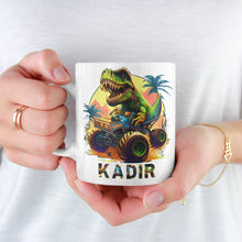 Süße Dinosaurier Kindertasse,  Tasse Kinder, Tasse Kinder personalisiert, Kindertasse mit Namen, Tasse,