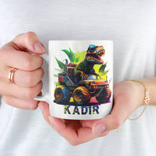 Süße Dinosaurier Kindertasse,  Tasse Kinder, Tasse Kinder personalisiert, Kindertasse mit Namen, Tasse,