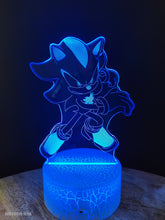 Personalisierte Sonic , Knuckles Nachtlampe LED I Personalisierte Tischlampe I Personalisierte Geschenk I Kinder Nachtlampe