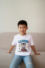 Kinder T-Shirt Labubu Superheld Comic – Lustiges Labubu Heldenmotiv, Baumwolle, Geschenk für Jungen & Mädchen